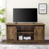 Soporte para TV con puerta corrediza de granero de 58"