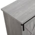 Soporte para TV con puerta corrediza de granero de 58"