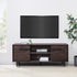 Consola multimedia moderna de 2 puertas y 60"