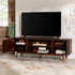 Mueble de TV de madera maciza Sloane Adair