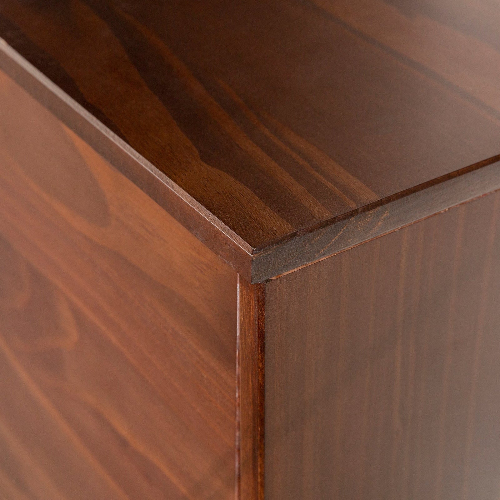 Mueble de TV de madera maciza Sloane Adair