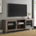 Mueble de TV industrial Arthur con puerta corrediza de malla