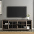 Mueble de TV industrial Arthur con puerta corrediza de malla