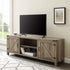 Mueble de TV con puerta de granero