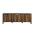 Mueble de TV con puerta de granero