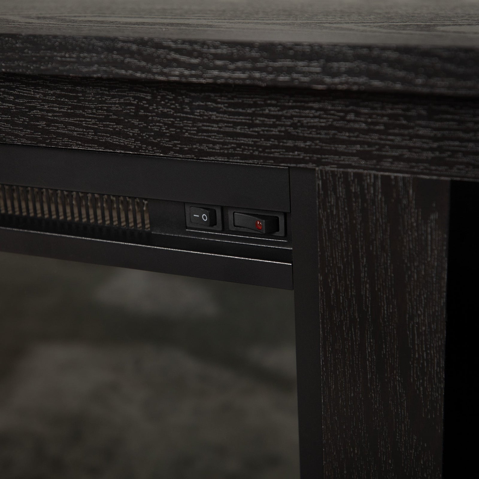 Mueble de TV con chimenea Essential