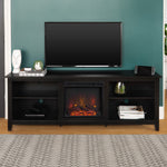 Mueble de TV con chimenea Essential