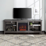 Mueble de TV con chimenea Essential