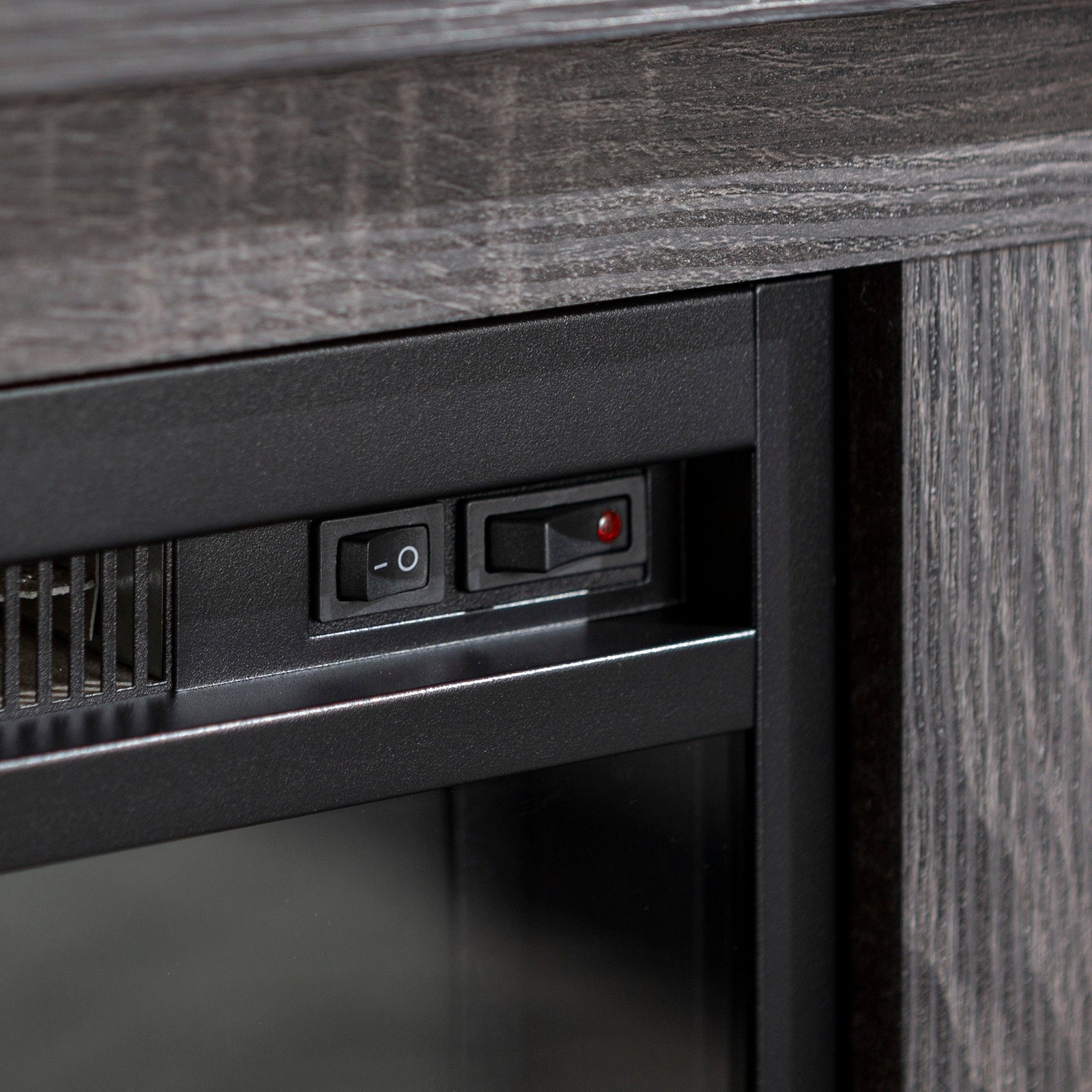 Mueble de TV con chimenea Essential