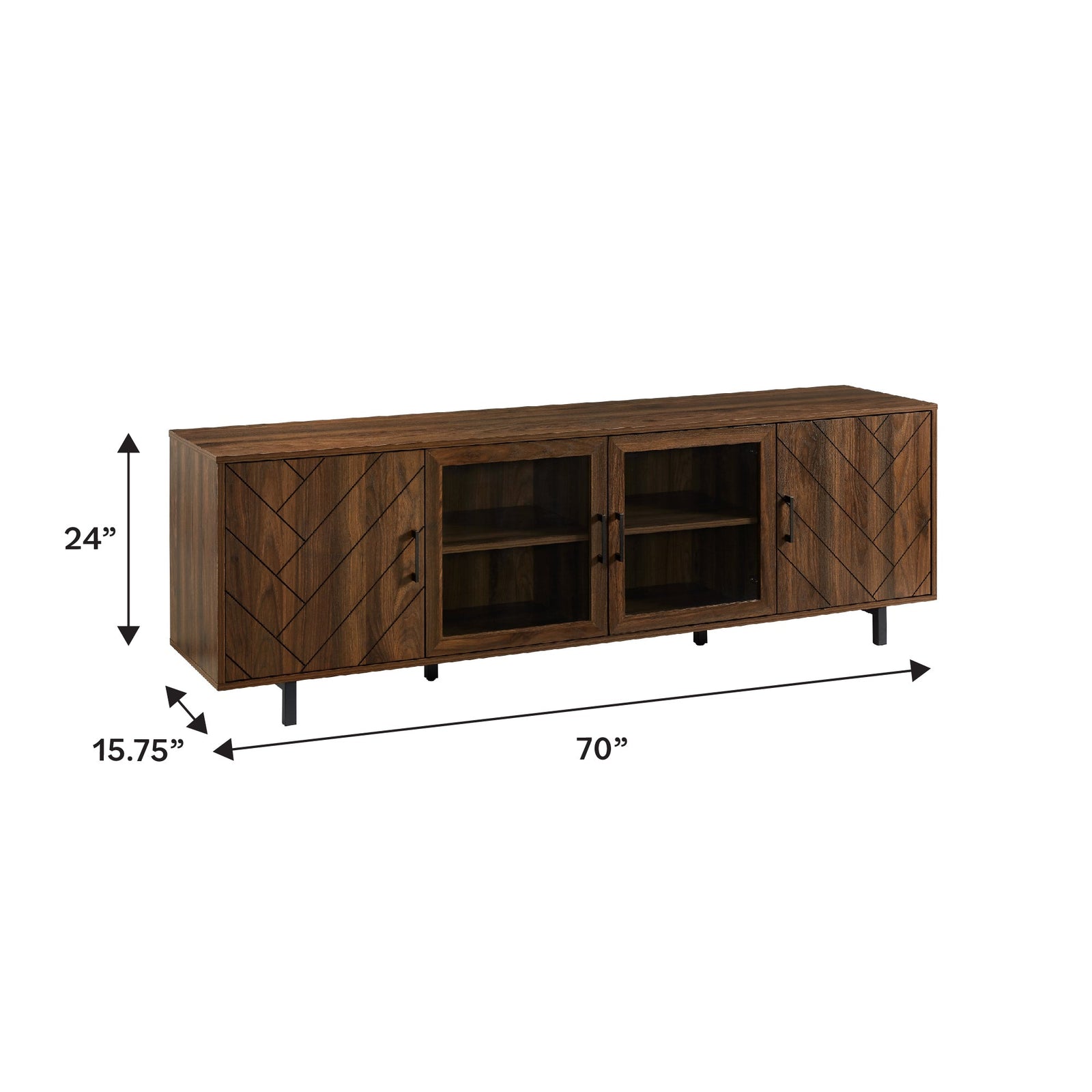 Mueble de TV en espiga Ella