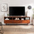 Mueble para TV de madera maciza de 70" con 3 cajones de Sloane