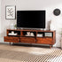 Mueble para TV de madera maciza de 70" con 3 cajones de Sloane
