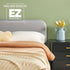 Cabecero tapizado contemporáneo Annette con estructura de cama de madera curva