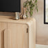 Aparador curvo moderno con mueble para TV Chantelle