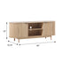 Mueble de TV moderno con estructura de caña Chloe