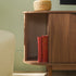 Mueble de TV moderno con estructura de caña Chloe