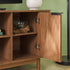 Mueble de TV moderno con estructura de caña Chloe
