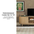 Mueble de TV moderno con estructura de caña Chloe