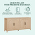 Aparador / mueble para TV de caña moderno Sasha