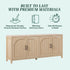 Aparador / mueble para TV de caña moderno Sasha