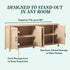 Aparador / mueble para TV de caña moderno Sasha