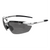 Wraparound Safety Glasses with Flexible Rubber Temple Tips