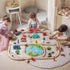 Tiny Land Wooden Train Set 110 Pcs