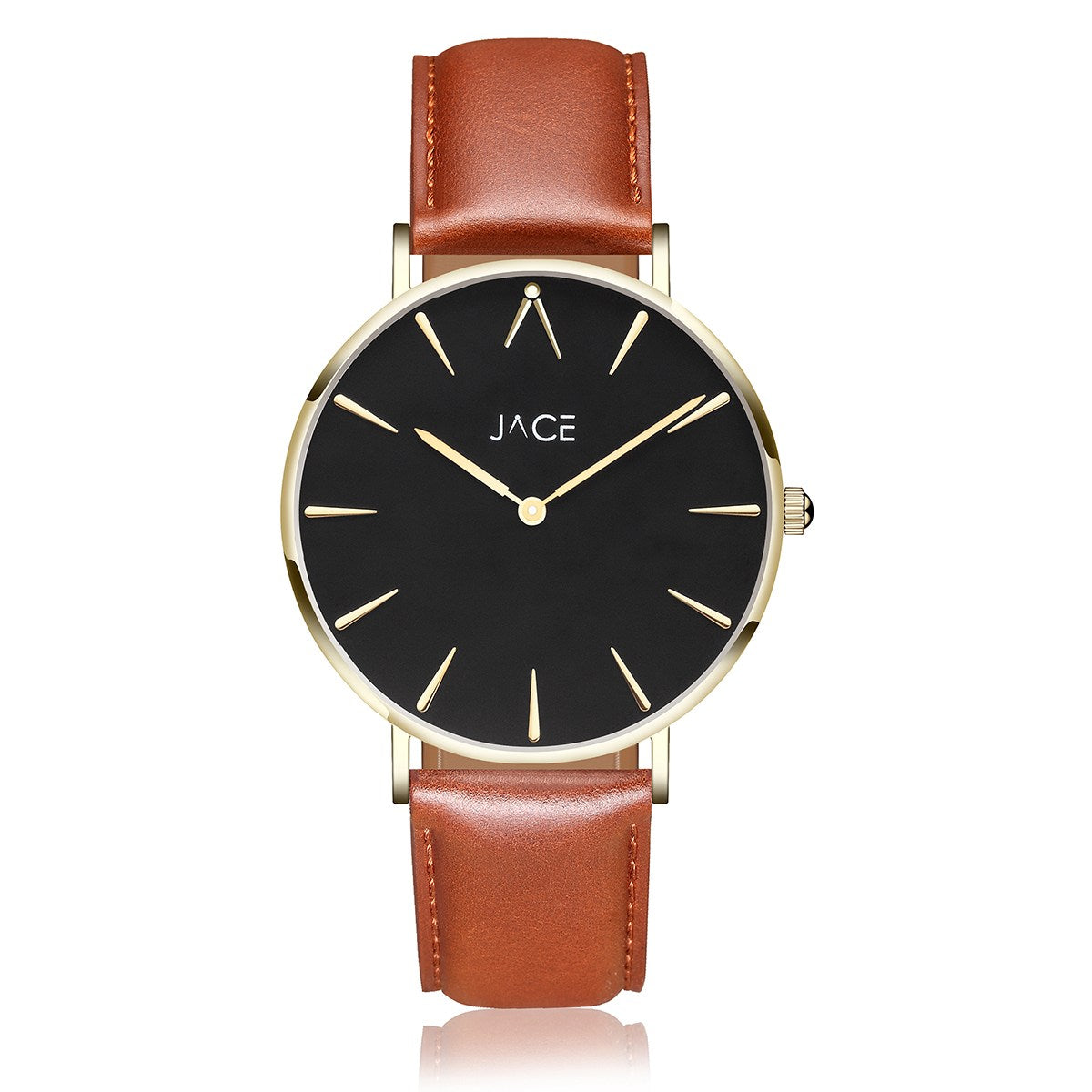 "HAVANA" Men`s Leather Band Watch
