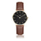 "Puerto Vallarta" Women`S Leather Band Watch