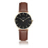 "Puerto Vallarta" Women`S Leather Band Watch