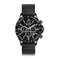 "Nicosia" Men`S Mesh Band Chronograph Watch