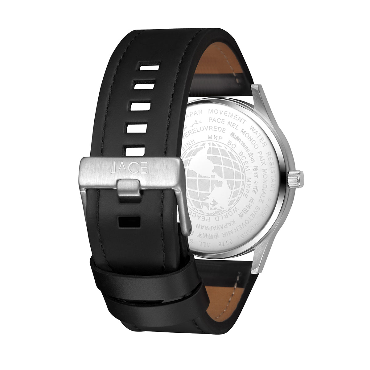 "Suva" Men`s Leather Band Watch