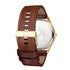 "Santiago" Men`S Leather Band Watch