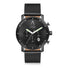 "Madrid" men`s leather band chronograph watch