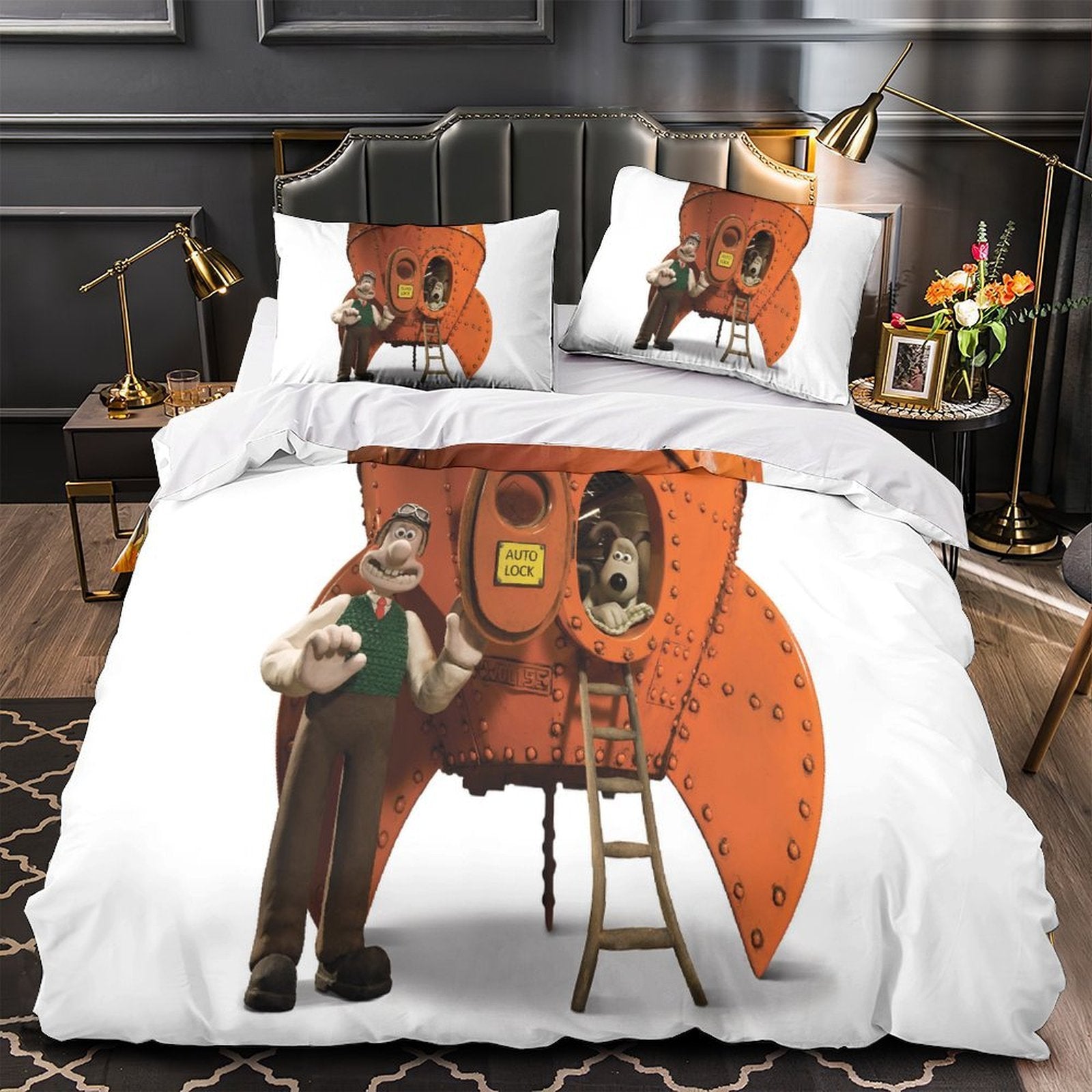 Wallace Gromit Duvet Cover Bedding Set Without Filler