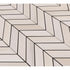 Mosaico de porcelana esmaltada Water Color Bianco de 30 x 38 cm, montado sobre malla - Colección MSI