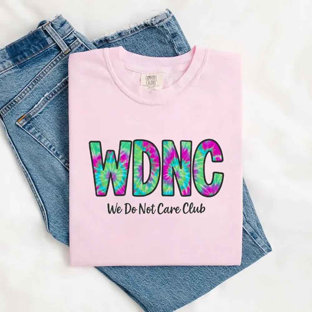 We Do Not Care Club Comfort Colors Tee – Vintage Unisex T-Shirt