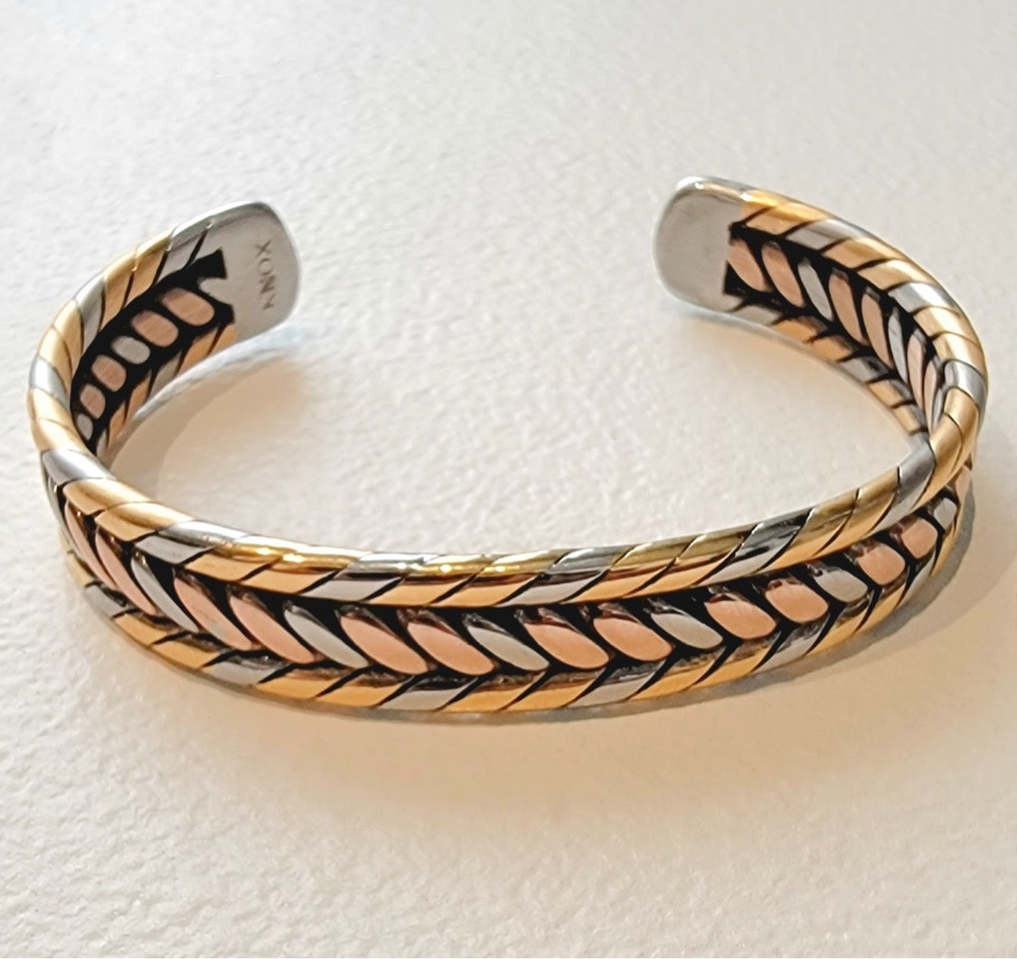 Pulsera de acero inoxidable Auric