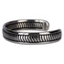 Pulsera de acero inoxidable con forma de pila de monedas de diez centavos