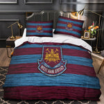 West Ham United Bedding Set Duvet Cover Without Filler
