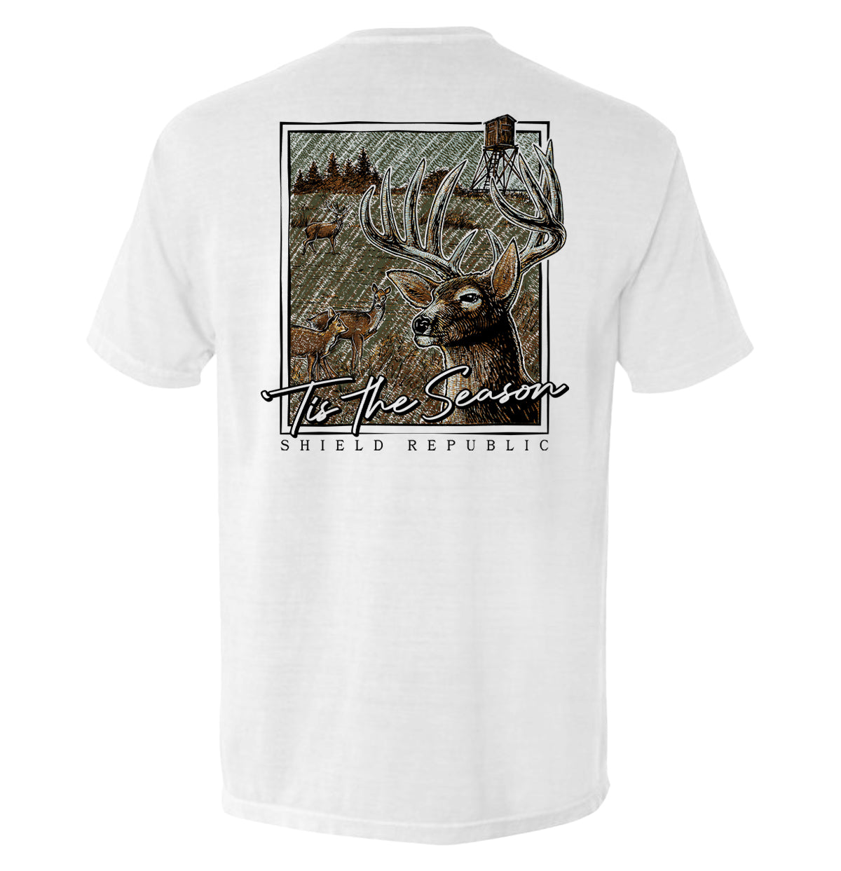 Tis the Season Deer T Shirt