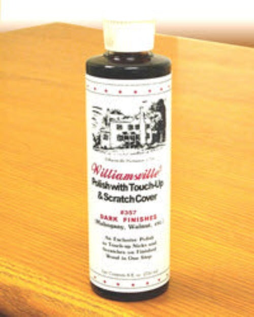 H.F. Staples Williamsville 358 Wood Polish with Touch-Up 8.oz for Reddish Finishes
