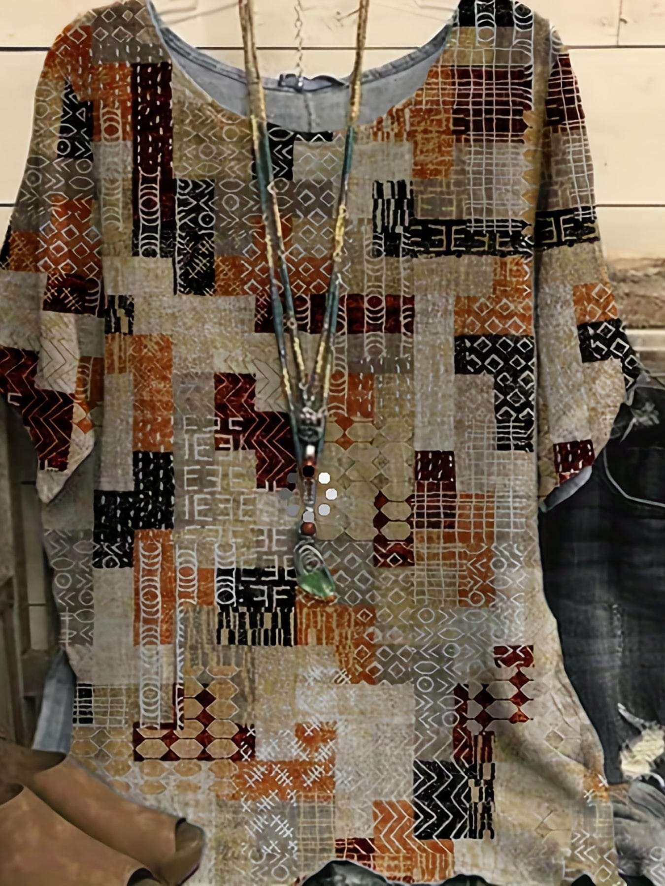 Long Sleeve Knit Top for Fall/Winter
