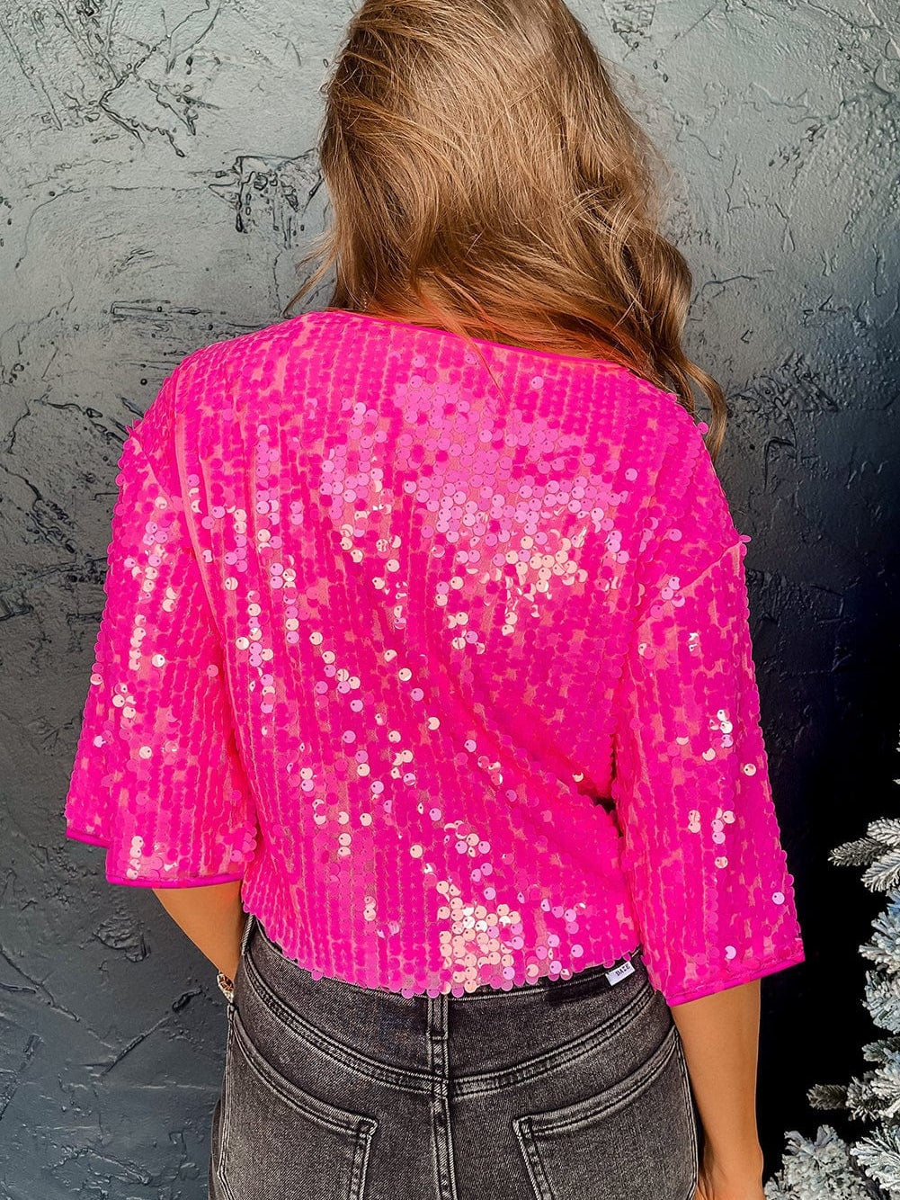 Women's Sequin Top