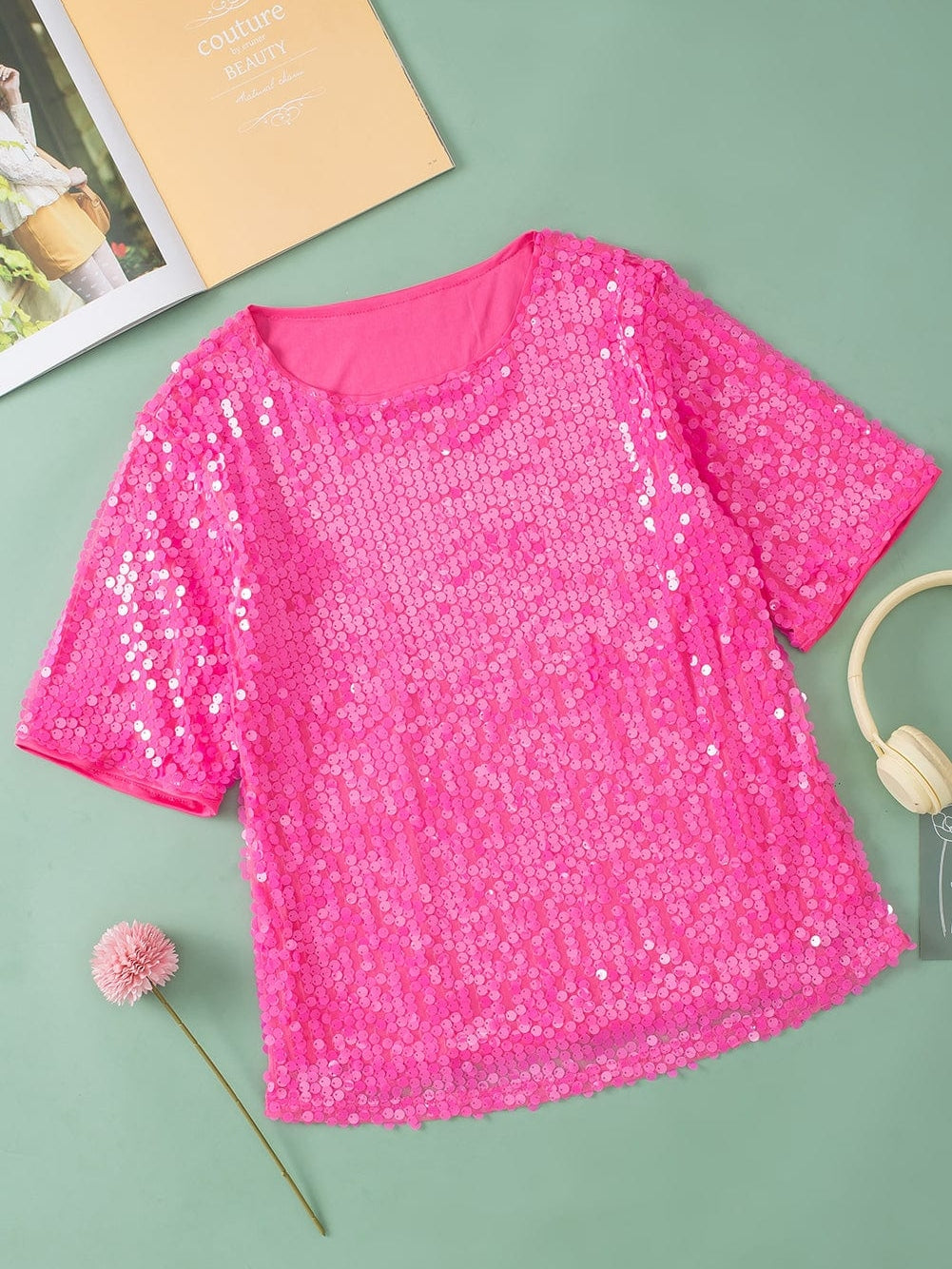 Women's Sequin Top