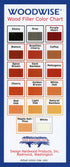 Parche para madera Woodwise de 14 oz, color blanco, n.º CP908
