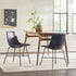 Colección de asientos industriales de piel sintética Xuma Urban (silla de comedor o taburete de bar), juego de 2