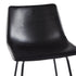 Colección de asientos industriales de piel sintética Xuma Urban (silla de comedor o taburete de bar), juego de 2