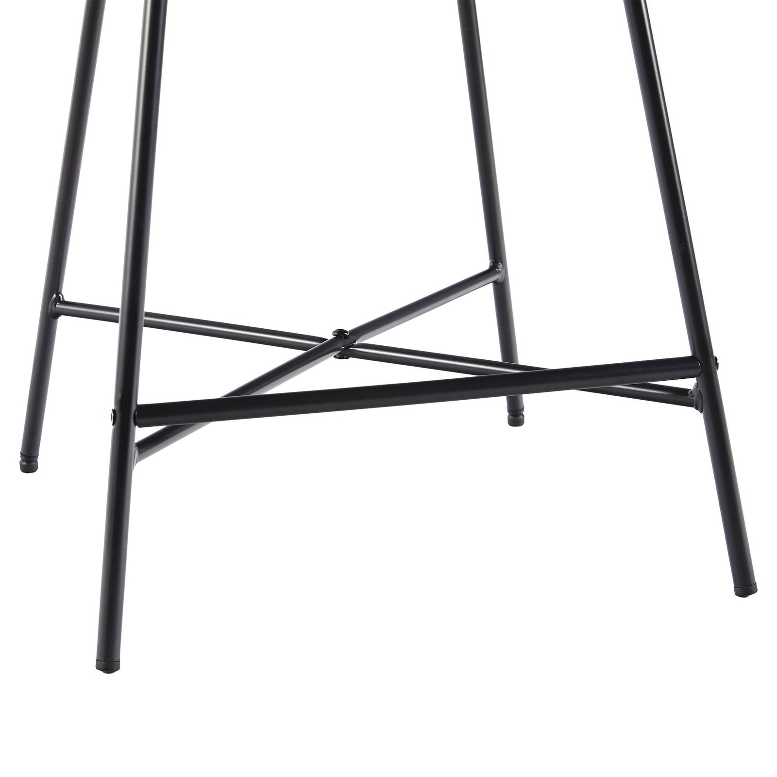 Colección de asientos industriales de piel sintética Xuma Urban (silla de comedor o taburete de bar), juego de 2