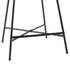 Colección de asientos industriales de piel sintética Xuma Urban (silla de comedor o taburete de bar), juego de 2